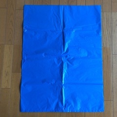 200枚 ゴミ袋 ポリ袋 青 45L 横66×縦89cmの画像