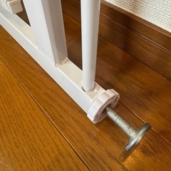 【済】ベビーゲート　KATOJI 箱無し　中古　追加フレーム付きの画像