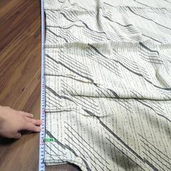 取引中！カーテン2枚組　色褪せあり　96×166センチ 遮光の画像