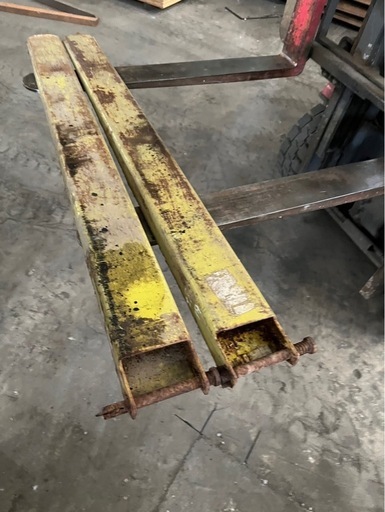 中古フォークリフト延長爪