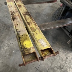 中古フォークリフト延長爪
