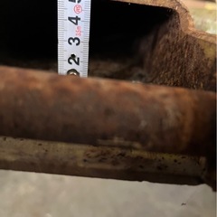 中古フォークリフト延長爪の画像