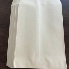 【50枚・バラ売り可】角形6号 茶封筒 50枚  バラ売りなら1枚5円