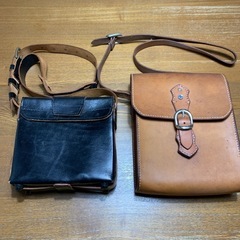 本革ショルダーバッグ
