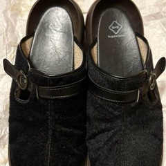 リゲッタカヌー 黒 サボ サンダル LL  25-25.5cm 大きめ