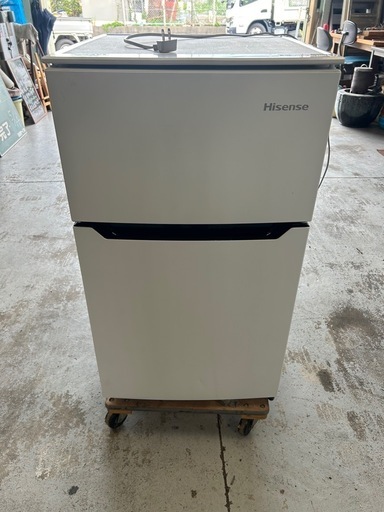 引き取り限定中古品】 Hisense ノンフロン冷凍冷蔵庫 2ドア HR