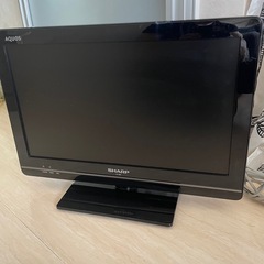 【決まりました】SHARP AQUOS テレビ　19型