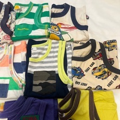①タンクトップ　95サイズ　10着セットの画像