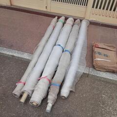 農業資材　網　鳥獣防止など　1.9m　全長合計分かりません。　写...