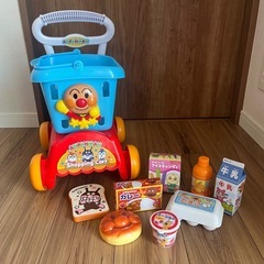 アンパンマン  ショッピングカート　お買い物　おままごと