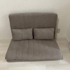 美品♡折りたたみソファ　2人掛け