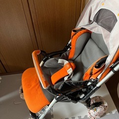 ⭐︎アップリカ⭐︎ベビーカーオレンジ色