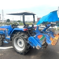 イセキ　GEAS25s トラクター　25馬力　4WD 逆転PTO 自動水平　パワステ　バックアップ　低時間　美車　現物確認大歓迎　の画像