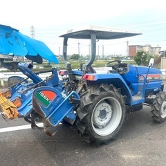イセキ　GEAS25s トラクター　25馬力　4WD 逆転PTO 自動水平　パワステ　バックアップ　低時間　美車　現物確認大歓迎　の画像