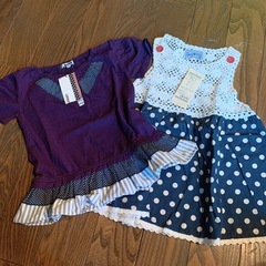 120~140cm女の子用お洋服まとめ売り①の画像