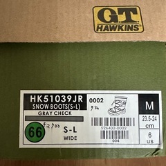 ❄️スノーブーツ❄️GT HOWKINSの画像