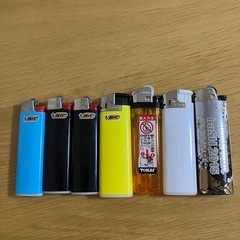 ライター7本 まとめ売り(無料)