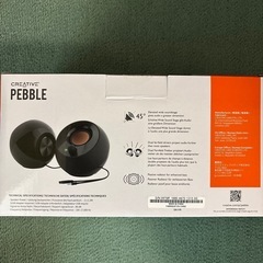 クリエイティブ　PEBBLEスピーカーの画像