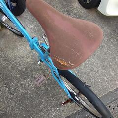 お譲り先予定者有り　折り畳み自転車の画像