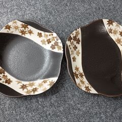 たち吉　新品　中皿2枚