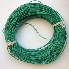 電線 直径3mm 約160m 約2.7kg 緑色の画像