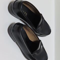 ローファー　使用数回　24.5cmEEEの画像