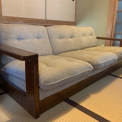 ソファ　３人掛け　飛騨産業