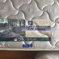フランスベッド　マットレス　2点セットの画像