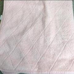シングル　敷パット　ピンク