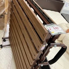 【 折り畳みベッド 】　一人暮らし　シングルサイズ