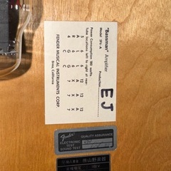 Fender 59’Bassman ベースマン アンプ カスタムの画像