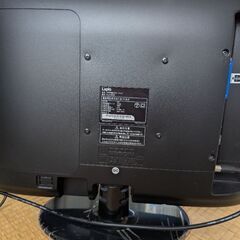 19型液晶カラーテレビの画像