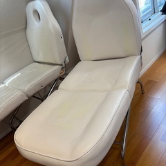 ベッド　エステ　まつ毛エクステ