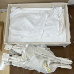 ij2401HI ベビーベッド 計量 コンパクトにたためる 高さ...
