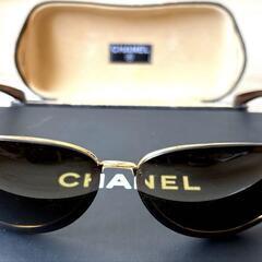 CHANEL サングラス ロゴ　ココマーク　ケース付き4129c...