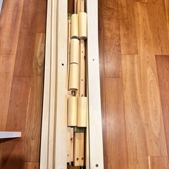 ニトリすのこベッド　ダブルサイズの画像