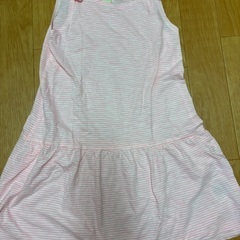 キッズ　女児　120〜130 まとめ売り　春〜夏服　中古品　カーディガン　ワンピース&トップス　寝巻きの画像