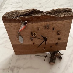 ハンドメイド　置き時計