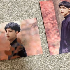ソンウェイロン 宋威龙　サイン付きポストカード　はがき　難ありの画像