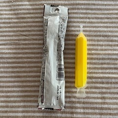新品 未開封 チョコレートペン イエロー 2本セットの画像