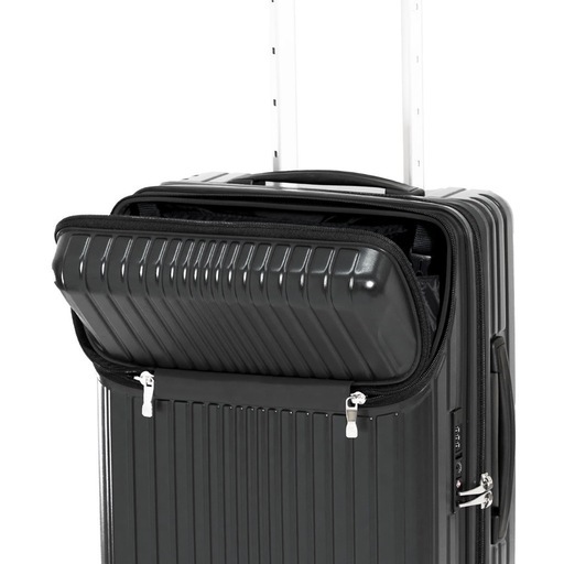 キャリーバッグ　キャリーケース　 52L 62L ALI-6060TP-22W ブラック　黒　旅行カバン　スーツケース　ハードケース