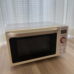 SHARP 2018年製　電子レンジの画像