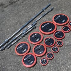 ダンベル+バーベルセット 合計100kg/エクササイズ・ダイエッ...