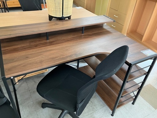 L字デスク（チェアセット） 】タンスのゲン