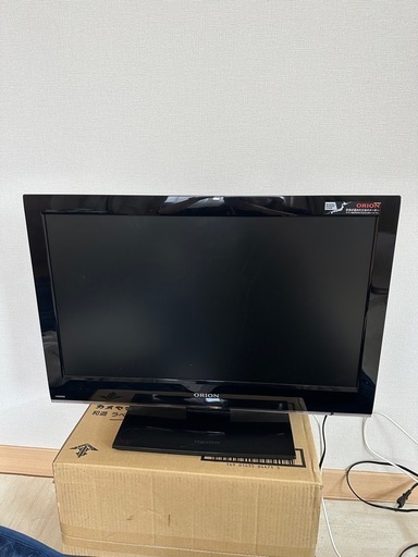 テレビORION 中古品2012年5月19日〜21日に引き取り可能な方配送