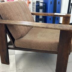 ★ジモティ割あり★  椅子 ブラウン H65×D72×W80 クリーニング済み TC3327の画像