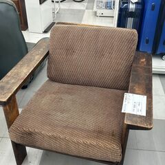 ★ジモティ割あり★  椅子 ブラウン H65×D72×W80 ク...