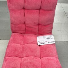★ジモティ割あり★  座椅子 ピンク H44×D50×W40 ク...