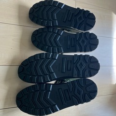 ワークマン 防水サファリシューズ 23.0cm & 26.5cmセットの画像