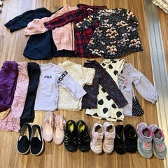 90-100cm　靴、服女子用まとめ売り